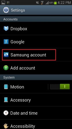 Suivre les téléphones Samsung via Find My Mobile