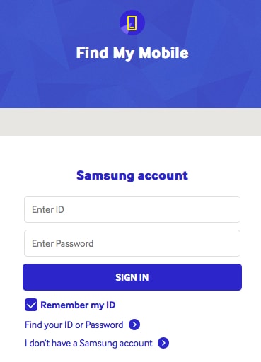 FindMyMobileを介してSamsungの電話を追跡する