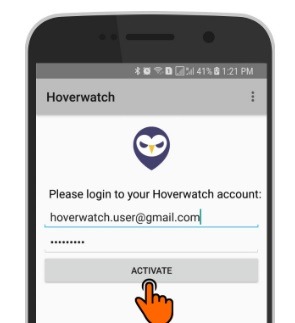 use hoverwatch to track an Android phone-3