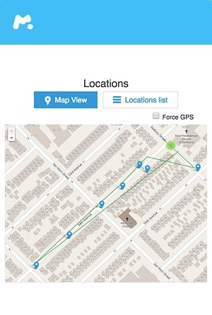 mSpy-Live location tracking