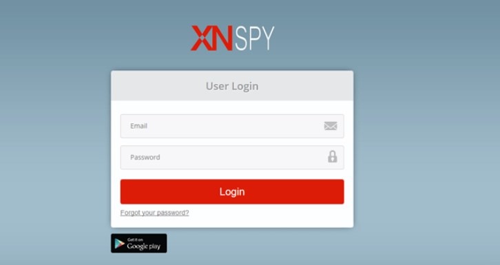 XNSPY لأجهزة iPhone - الخطوة الأولى