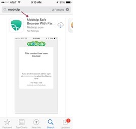 Mobicip-App-store-search