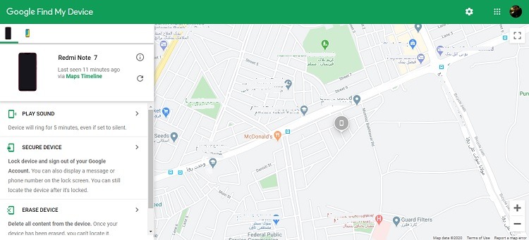 Find My Device Tracker App