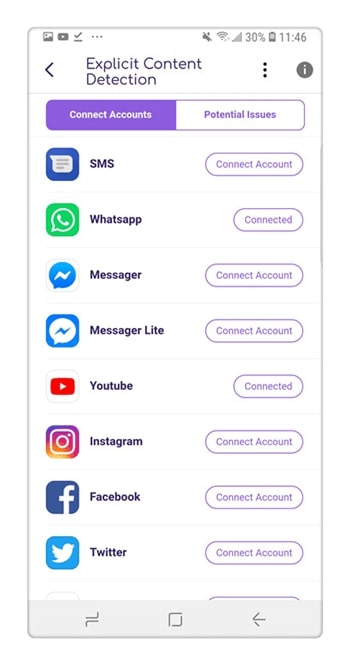 block Snapchat app on iPhone