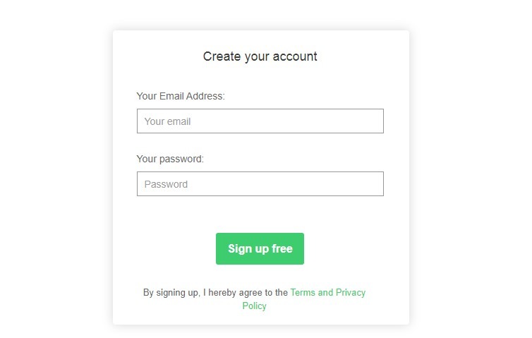 create your Spyic account for free